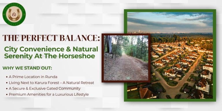 The Perfect Balance City Convenience & Natural Serenity At The Horseshoe Village